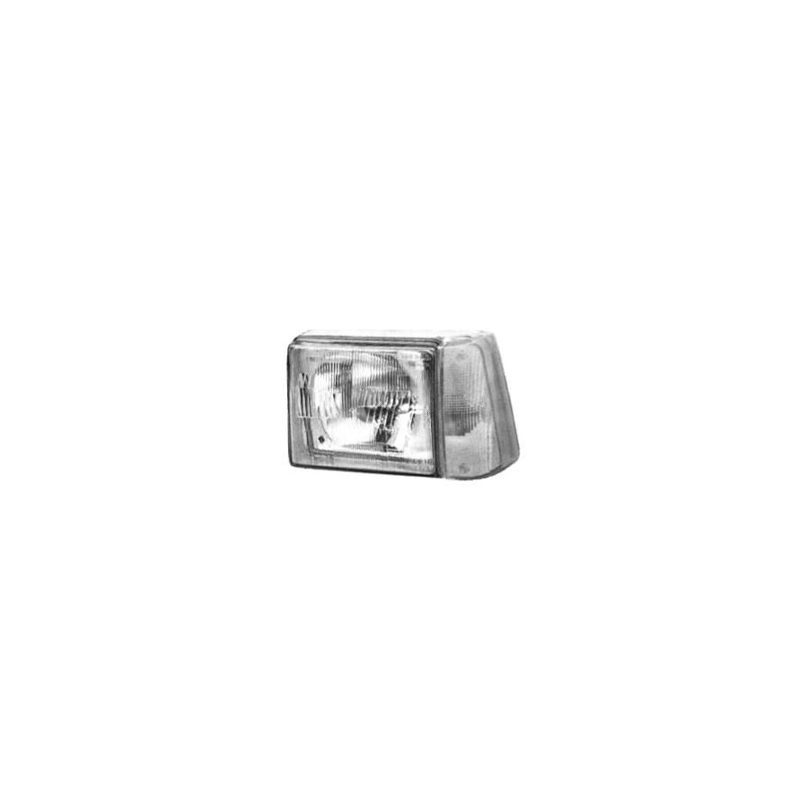 Phare gauche avec feu clignotant de '86 ORANGE 1708941 Van Wezel