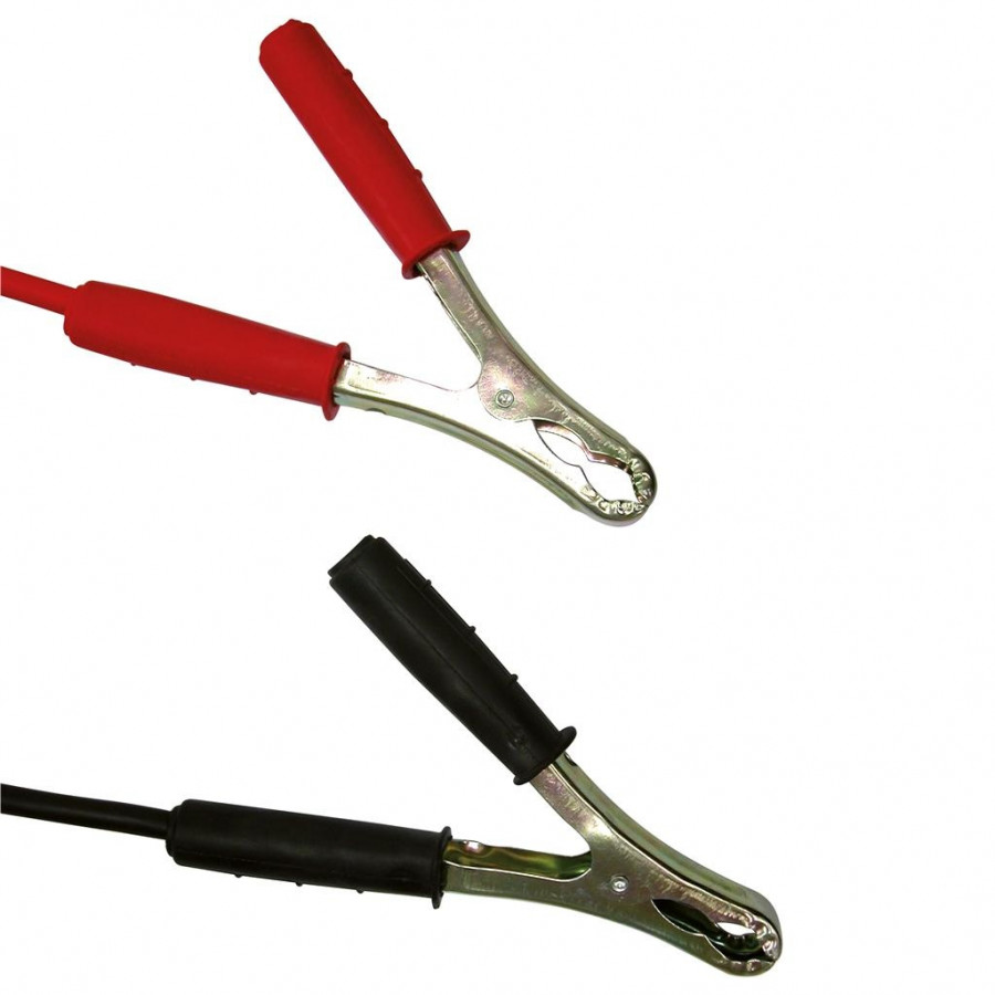 CARPOINT Jeu de c&acirc;bles de d&eacute;marrage 25mm2 avec colliers m&eacute;talliques 