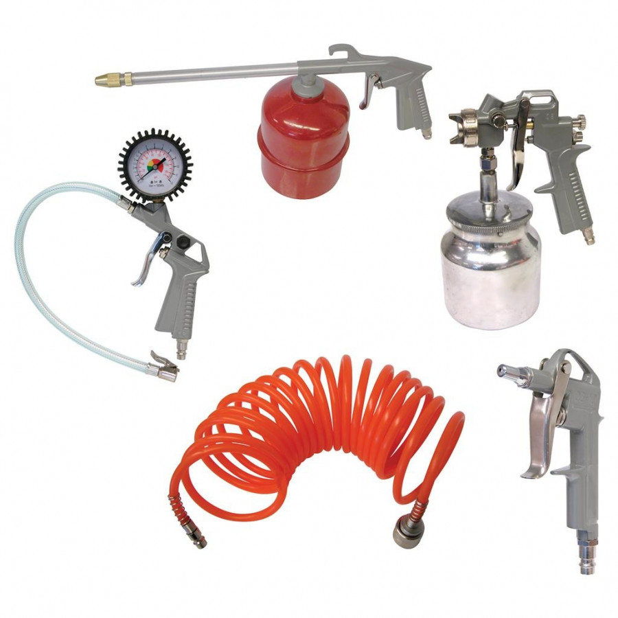 Set d'air comprimé 5 pièces