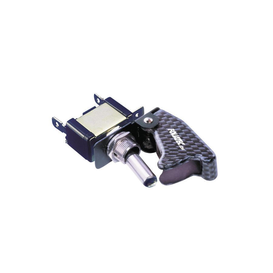 Foliatec Kill Switch Interrupteur On / Off sans LED - Cache Carbon Look - 1 pièce