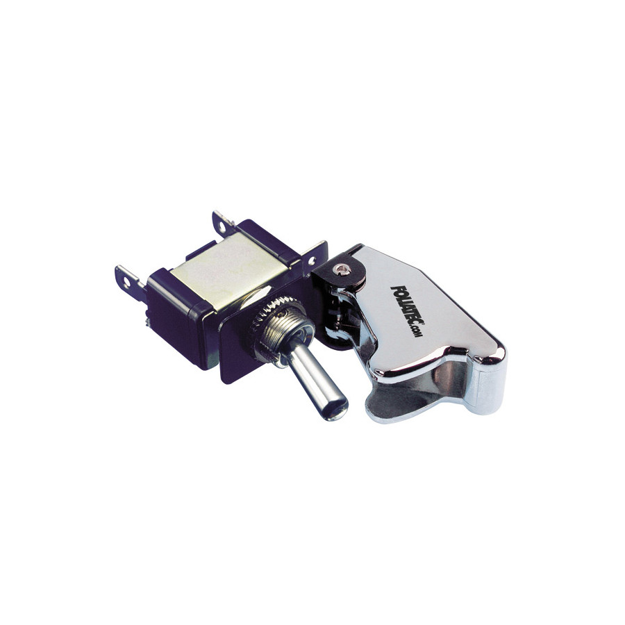 Foliatec Kill Switch Interrupteur On / Off sans LED - Cache chrome - 1 pièce