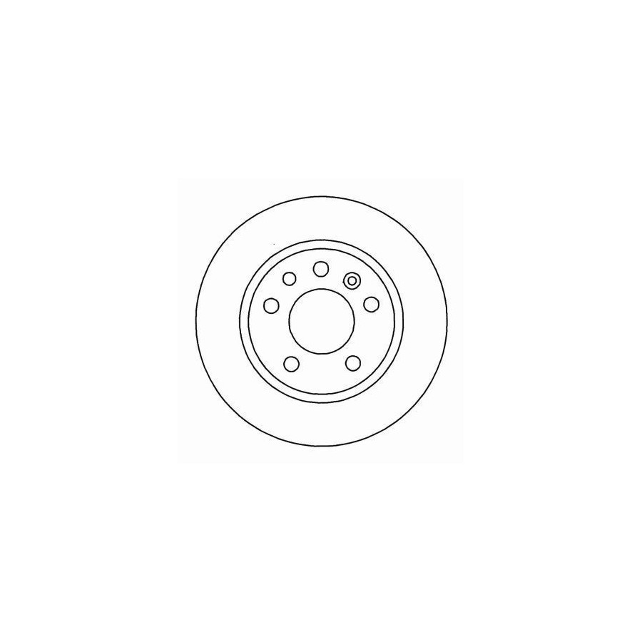 Abs Disque De Frein 16489 Opel;Saab;Vauxhall
