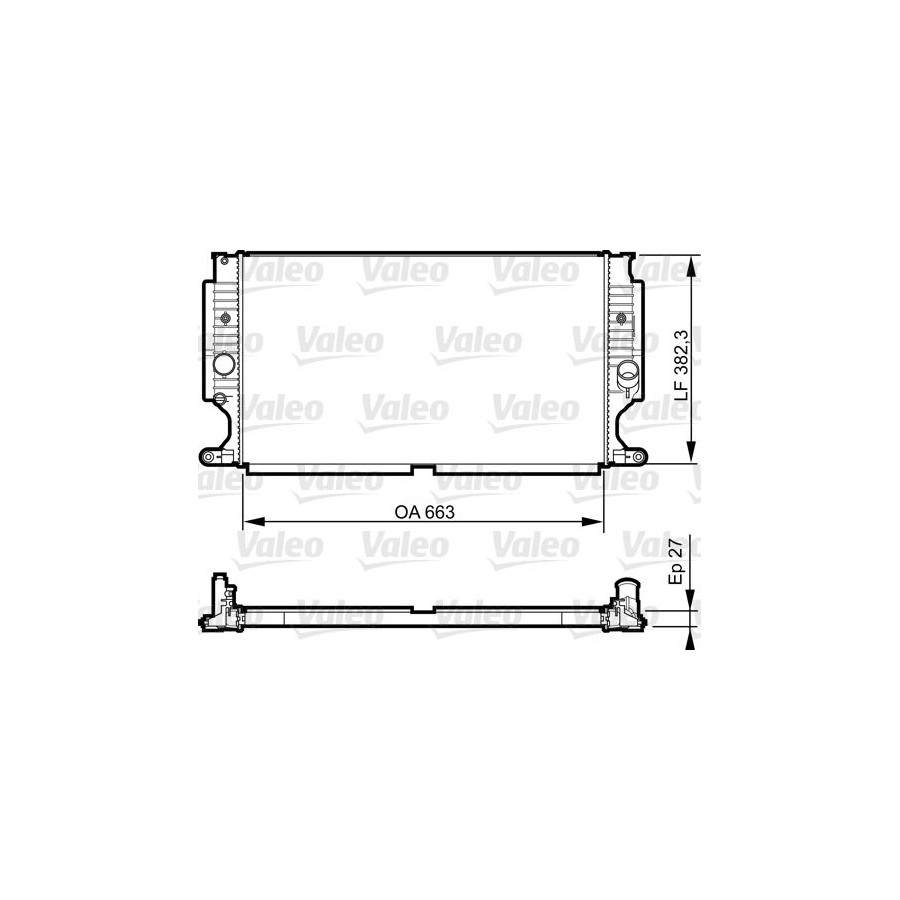 VALEO  735188 Radiateur, refroidissement du moteur