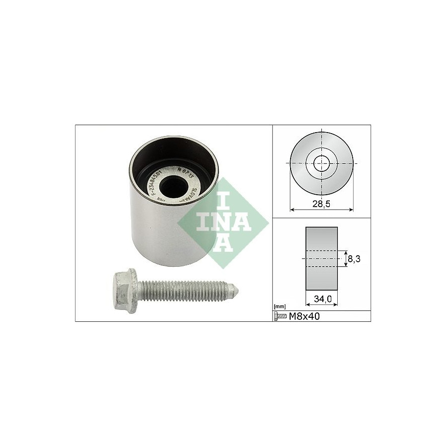 Schaeffler Ina Galet Enrouleur De Courroie De Distribution 532 0197 10 - Image 3