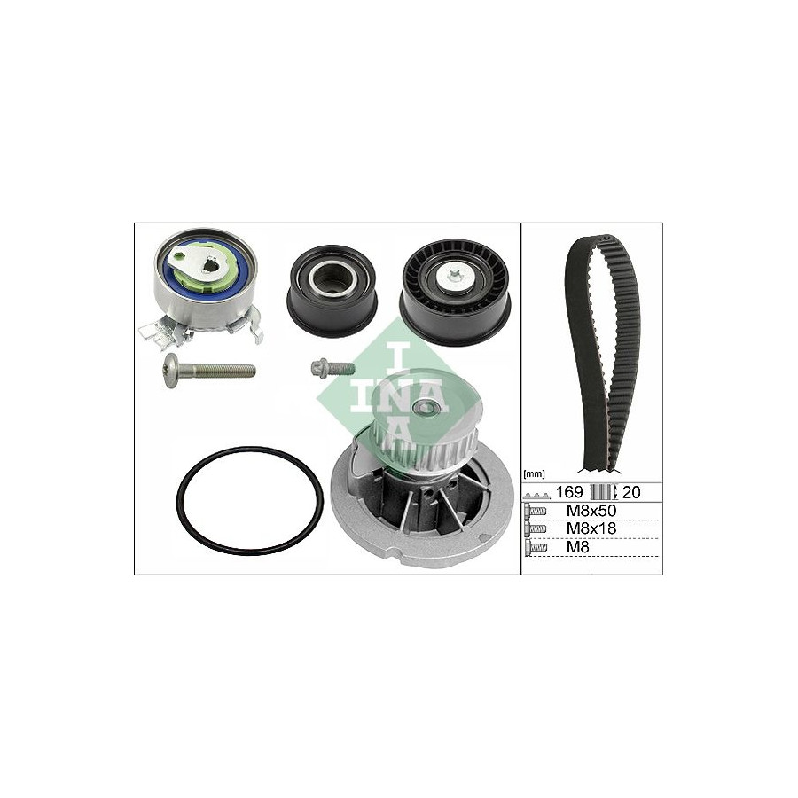 Schaeffler Ina Kit Distribution Avec Pompe À Eau 530 0078 32 - Image 5