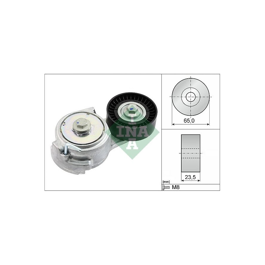 Tendeur de courroie multi-cannelée 534 0069 10 INA pour FIAT ABARTH LANCIA OPEL - Image 5
