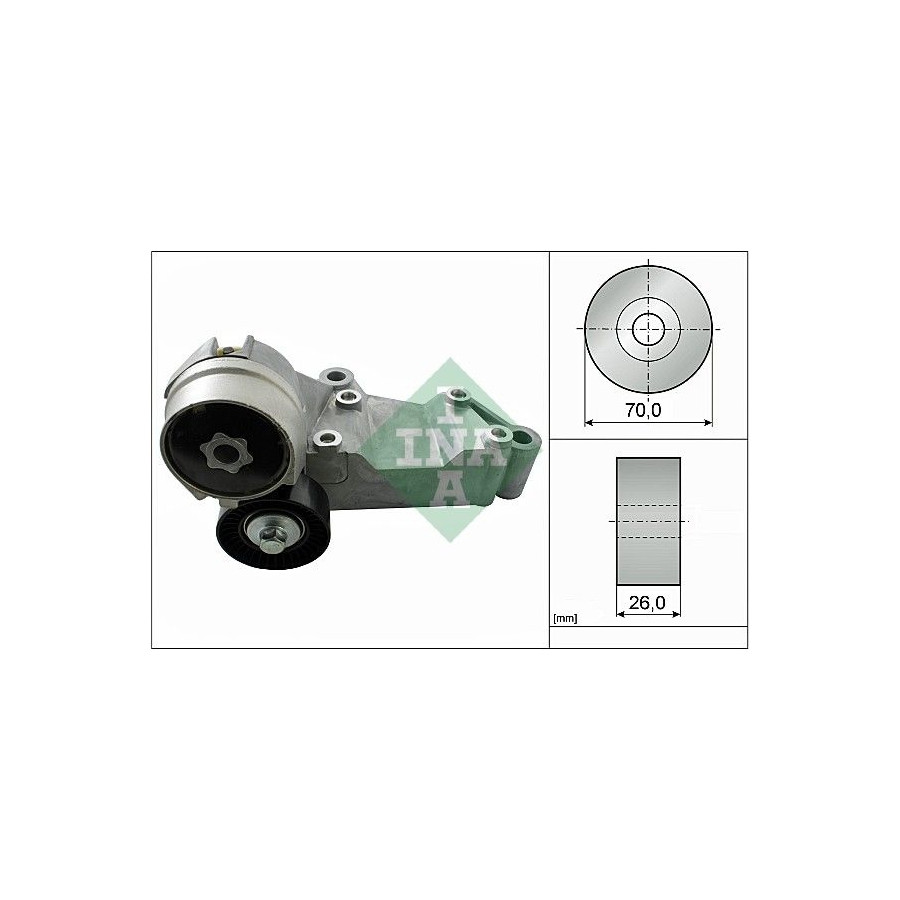 Schaeffler Ina Galet Tendeur, Courroie D'accessoire 534 0146 10 - Image 5