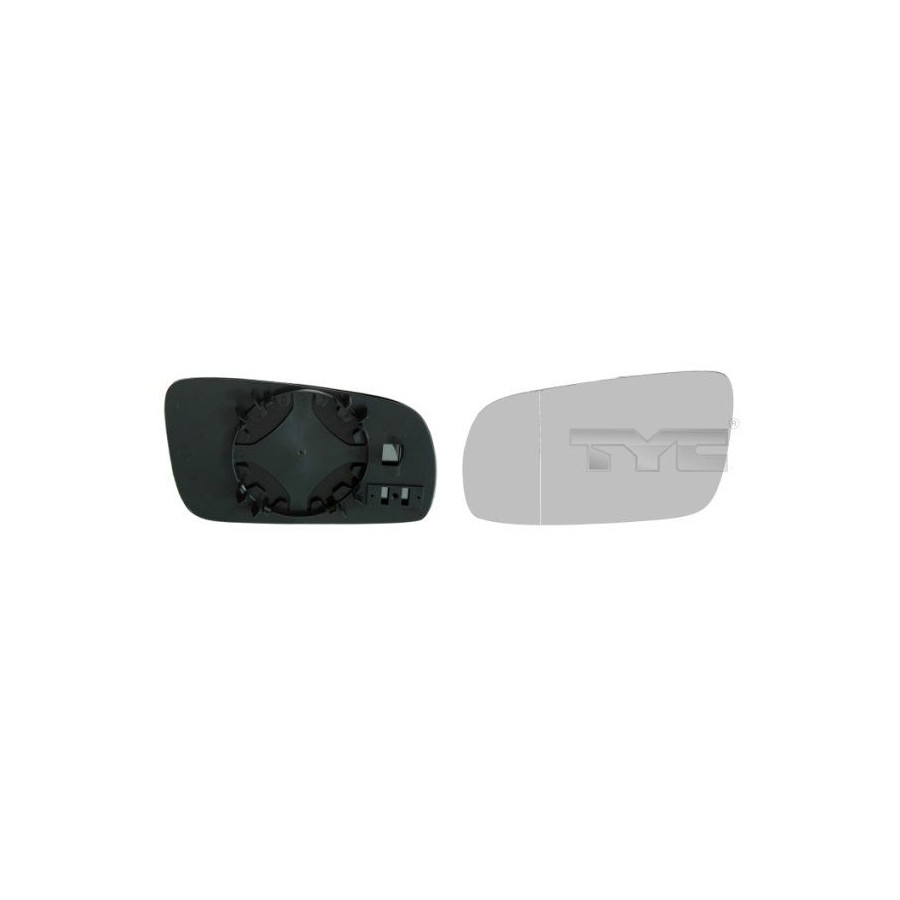 Tyc Verre De Rétroviseur, Rétroviseur Extérieur 337-0014-1 33700141 Seat;Skoda;Volkswagen
