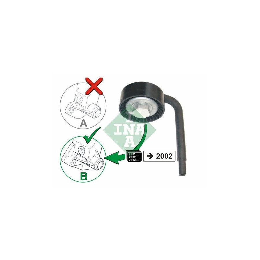 Schaeffler Ina Galet Tendeur, Courroie D'accessoire 531 0790 10 - Image 4
