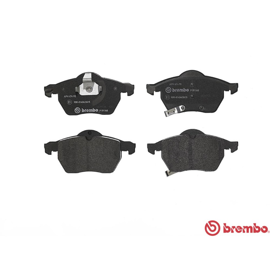 BREMBO P 59 048 Plaquettes de frein avant pour 9-5 9-3 Astra Zafira - Image 5