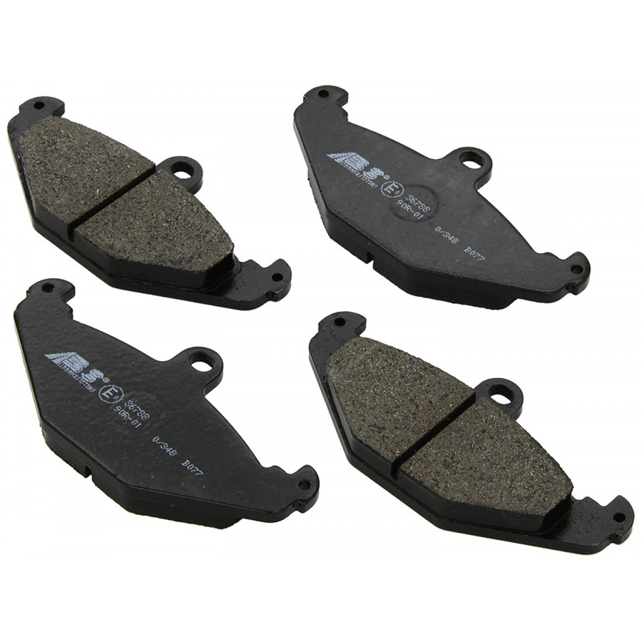 ABS Jeu de 4 plaquettes defrein A.B.S. ALL BRAKE SYSTEMS BV. 36788