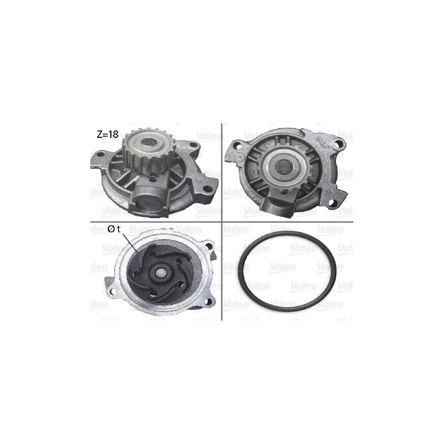 VALEO Pompe a  eau  506488 (X1)