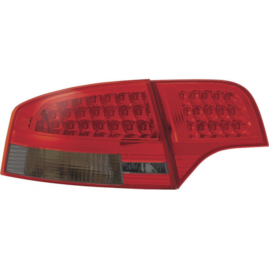 Set feux arrière à LED Audi A4 B7 Berline 2005-2009 LED - Rouge / Fumée DL AUR39RS AutoStyle