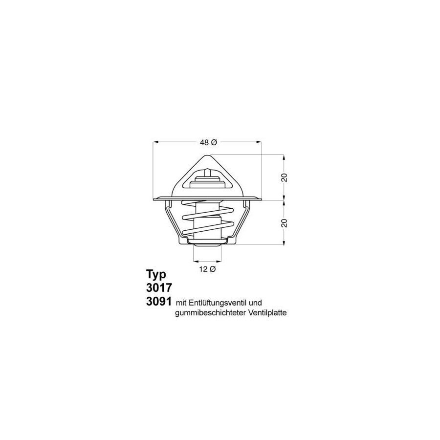 Thermostat d'eau