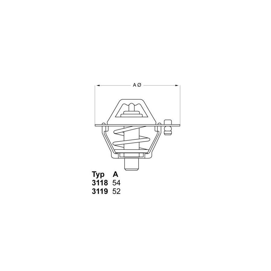Thermostat d'eau