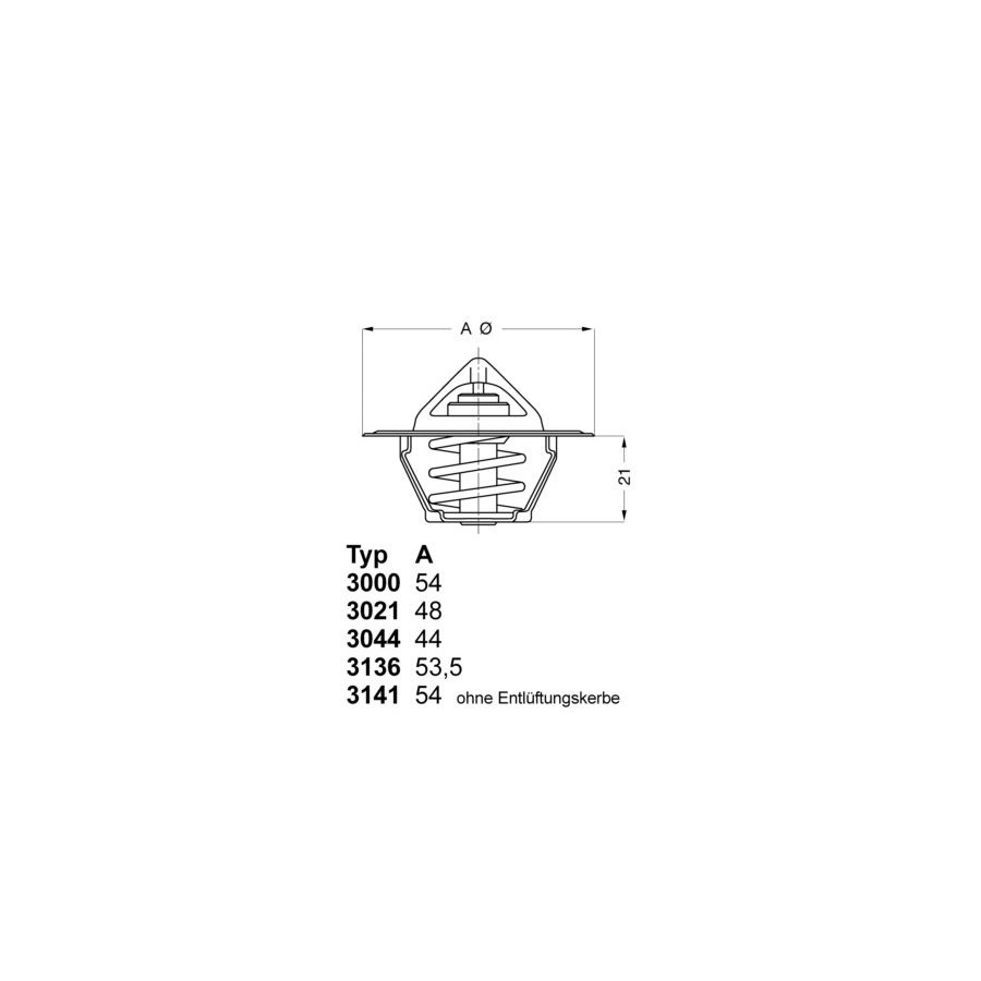 Thermostat d'eau