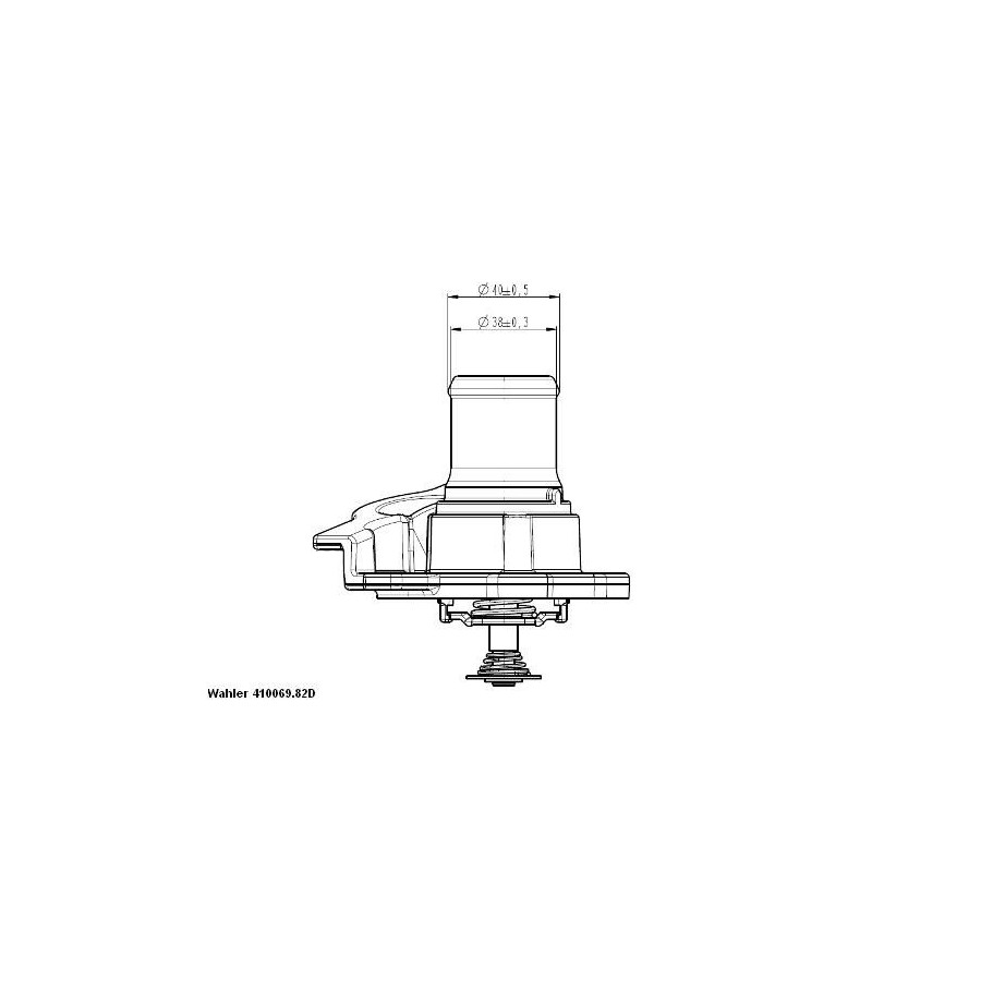 Thermostat d'eau