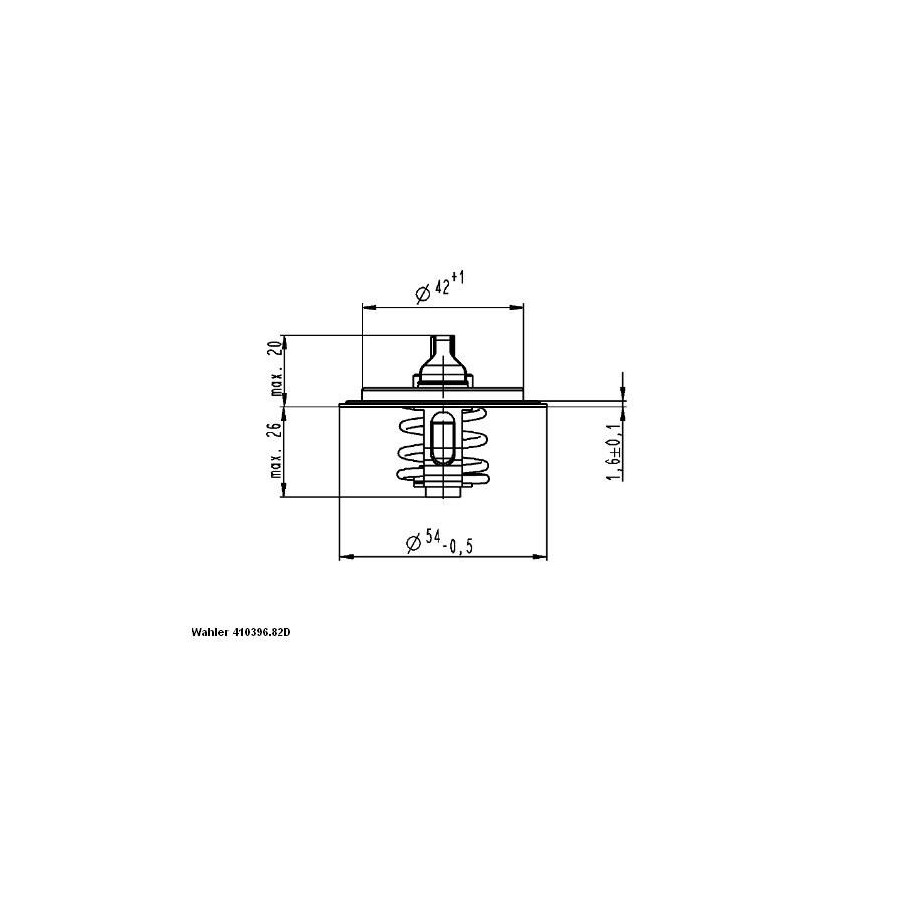 Thermostat d'eau