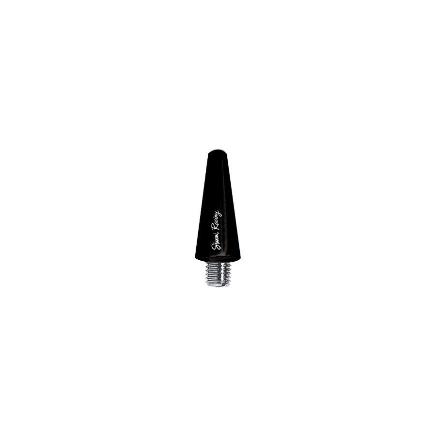 Antenne Simoni Racing en aluminium - Noir - Longueur 3cm