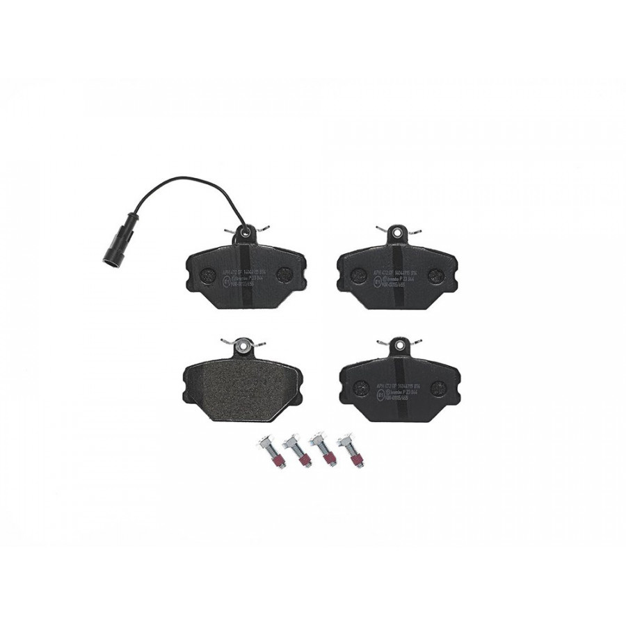 Jeu De Plaquettes De Frein À Disque 17 Mm BREMBO Pour U.A. FIAT TIPO - Image 4