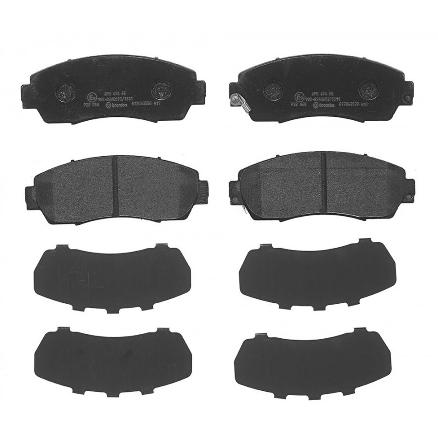 Brembo Kit De Plaquettes De Frein, Frein À Disque P 28 068 - Image 6