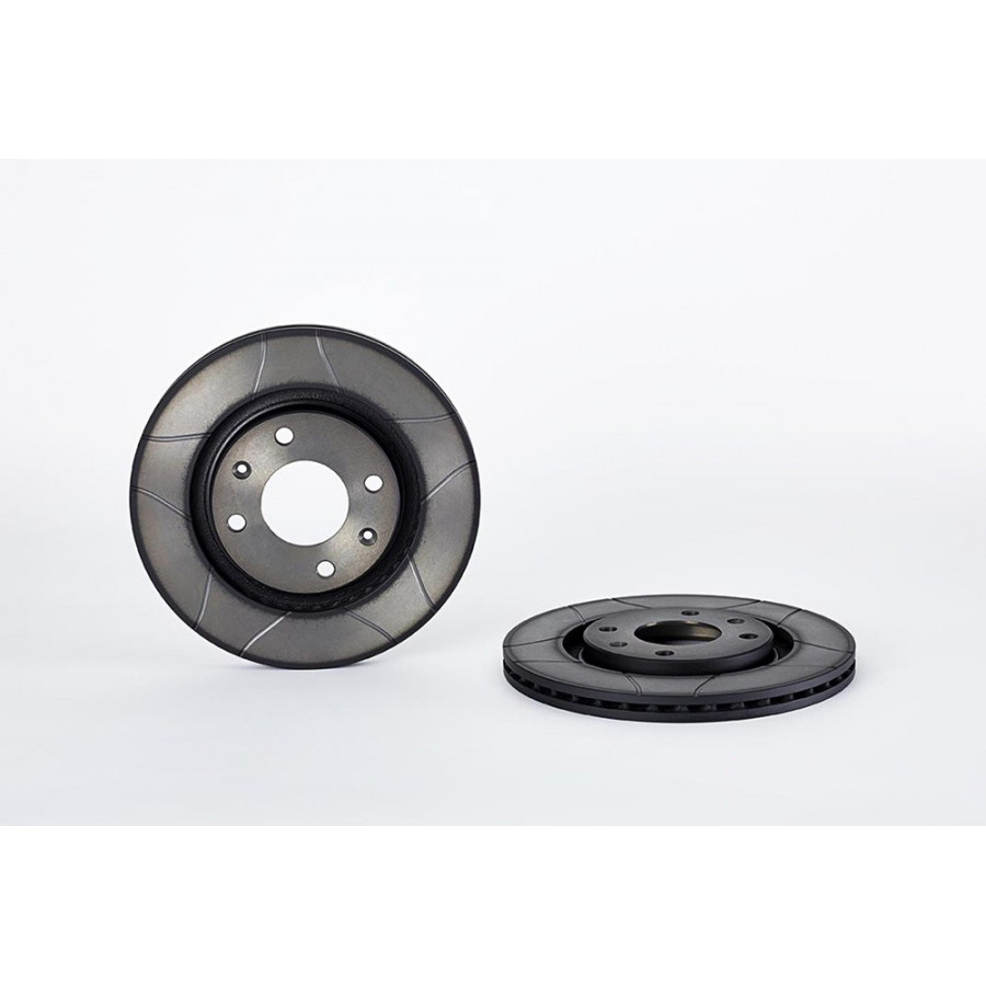 2x Disque de frein ventilé de l'intérieur 09.4987.76 BREMBO pour CITROËN PEUGEOT - Image 3