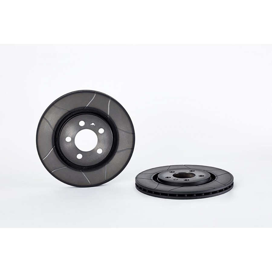 Brembo Disque De Frein Max 09.5570.75, Avant, Rainuré, Ventilé, 1 Pièce - Image 6