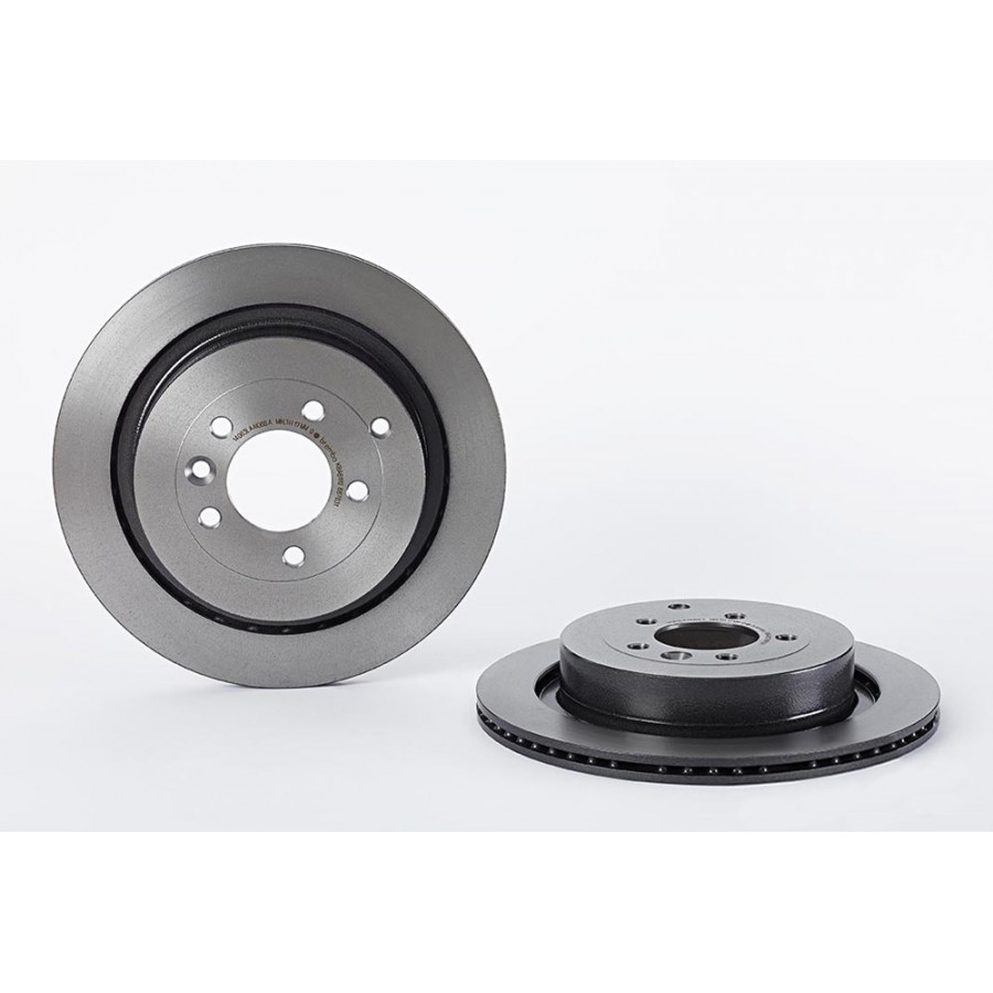 2x Disque de frein ventilé de l'intérieur 09.8876.31 BREMBO pour LAND ROVER - Image 3