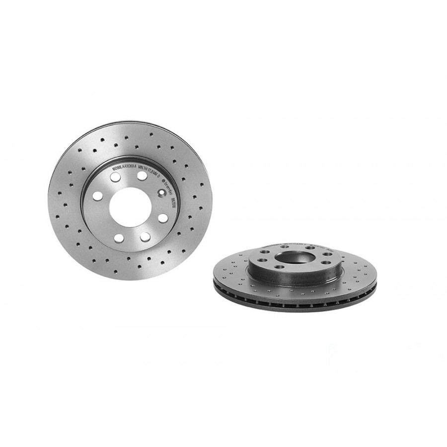 Brembo Disque De Frein 09.8635.1X Opel