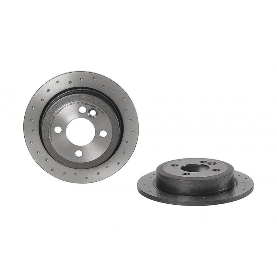 Disque de frein plein 08.9163.2X BREMBO pour MINI MINI MINI Roadster MINI Coupé - Image 5