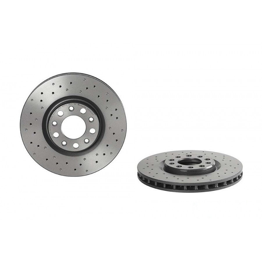 Disque de frein perforé/ventilé de l'intérieur 09.9363.2X BREMBO pour ALFA ROMEO - Image 6