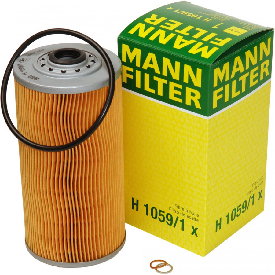 MANN Filtre a  huile -FILTER H 1059/1 x (X1)