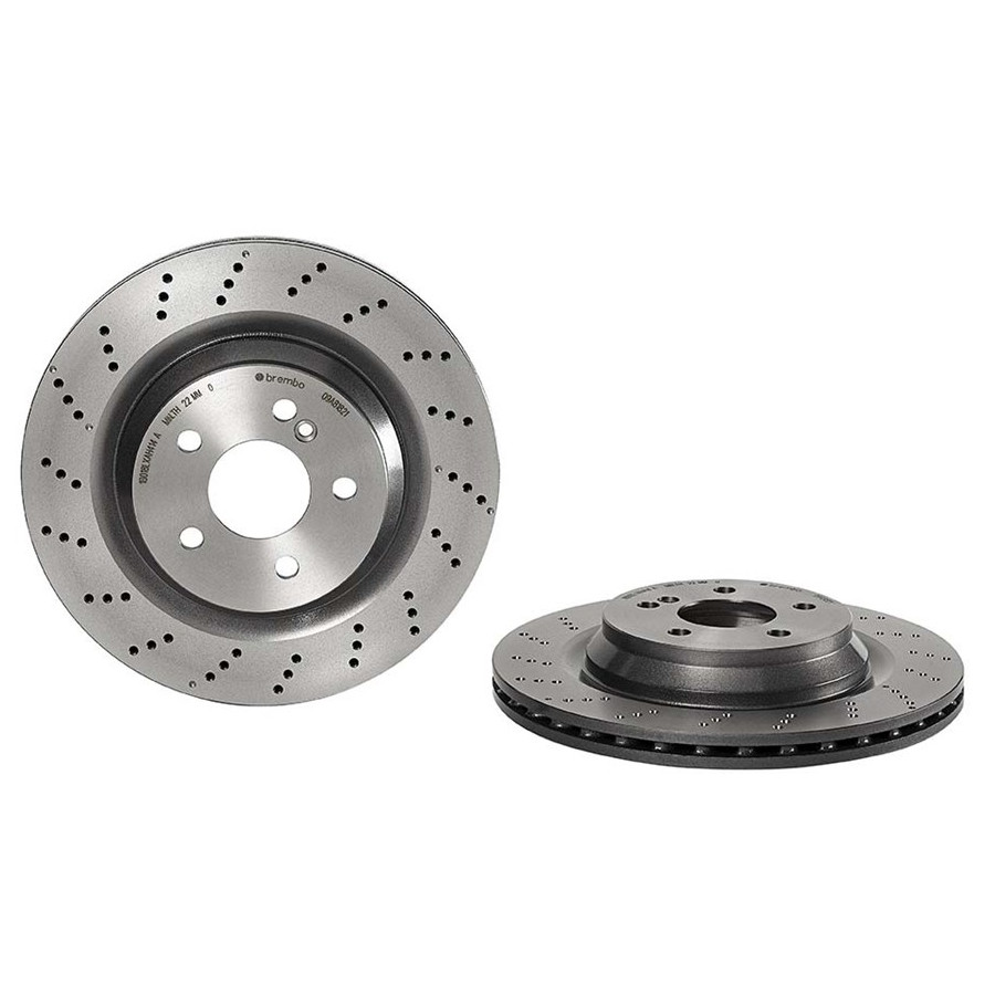 Brembo Disque De Frein 09.A818. Mercedes-Benz