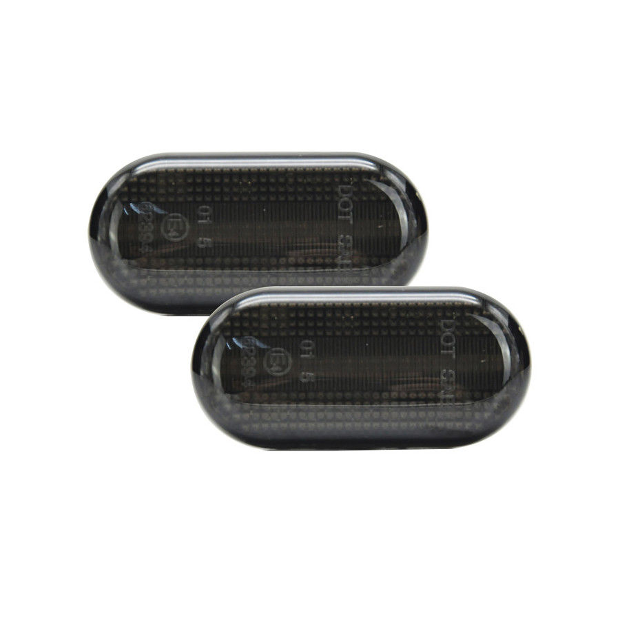Set Clignotants Latéraux LED adapté à - Renault Divers - Fumé - avec Dynamic Running Light