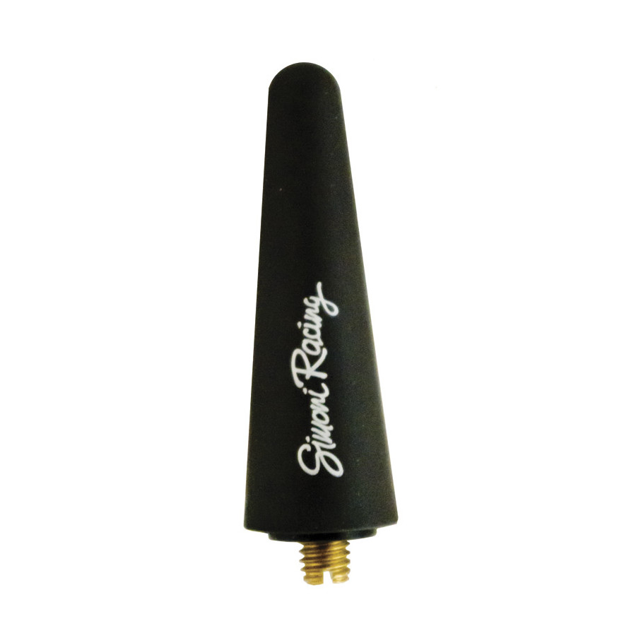 Antenne en caoutchouc Simoni Racing 'Fun' - Noir - Longueur 5cm