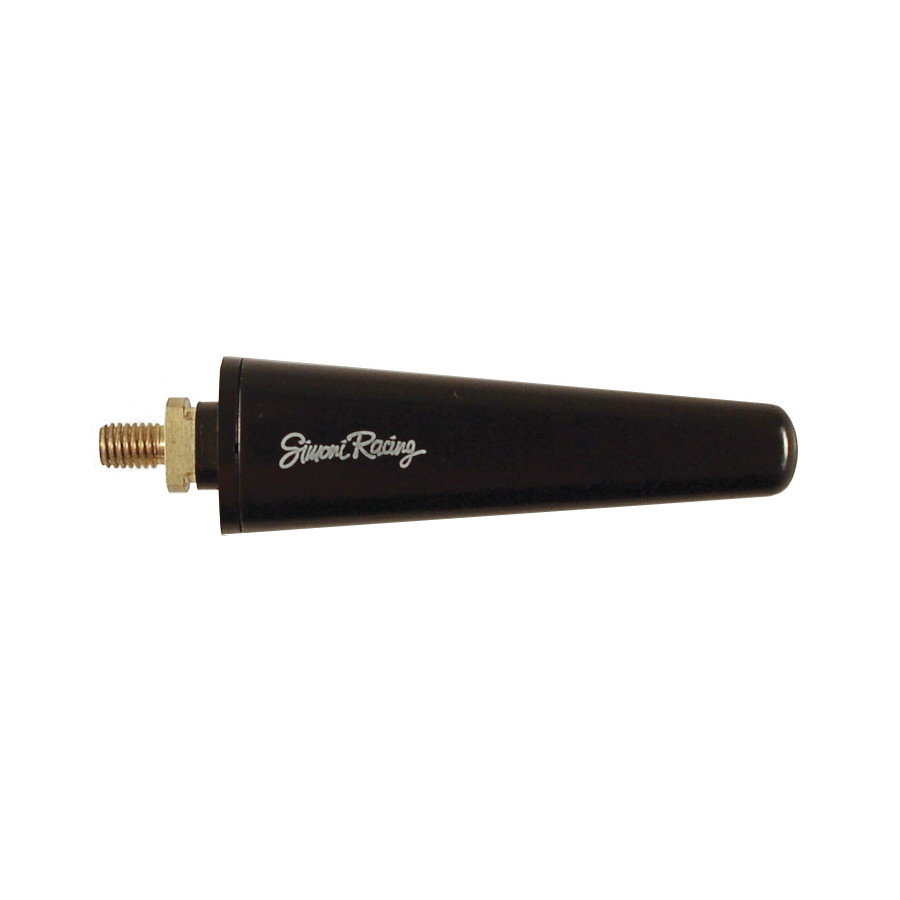 Simoni Racing Aluminium 'Real' Antenne Spécial M5 - Noir - Longueur 6cm - pour Alfa/Fiat/Lancia