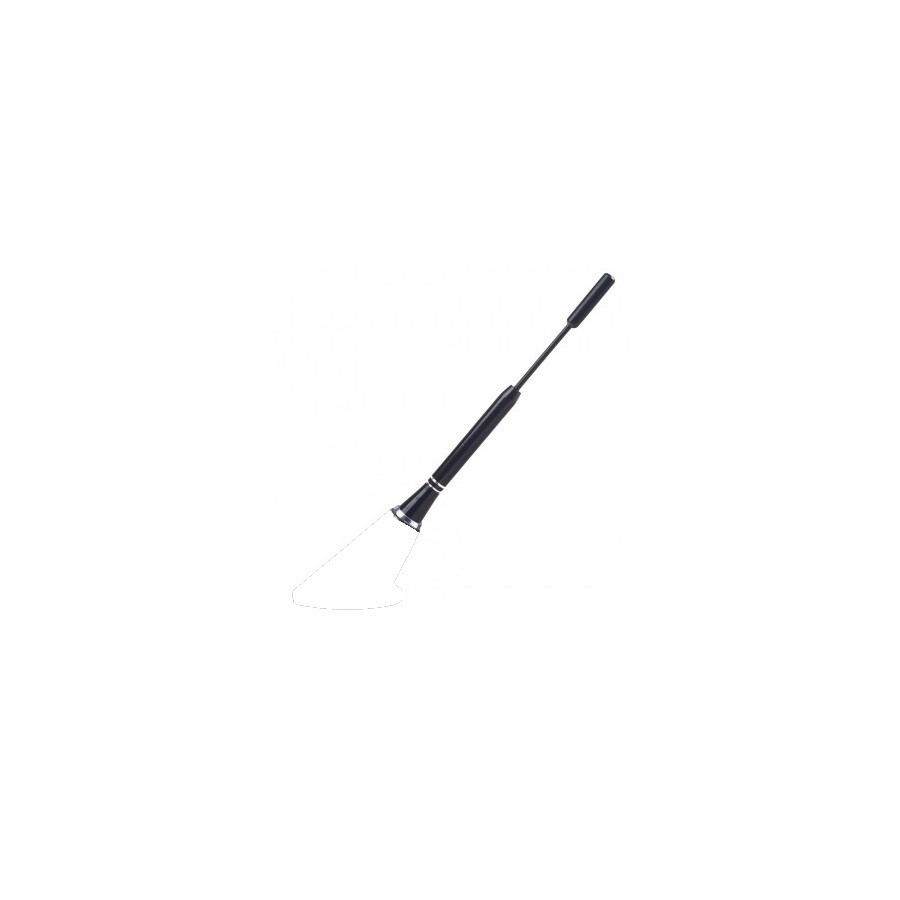 Antenne 100% cuivre Aero X, longueur 150mm - noir