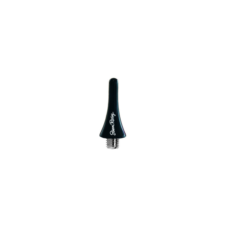 Antenne Simoni Racing en aluminium Mini - Noir - Longueur 3 cm