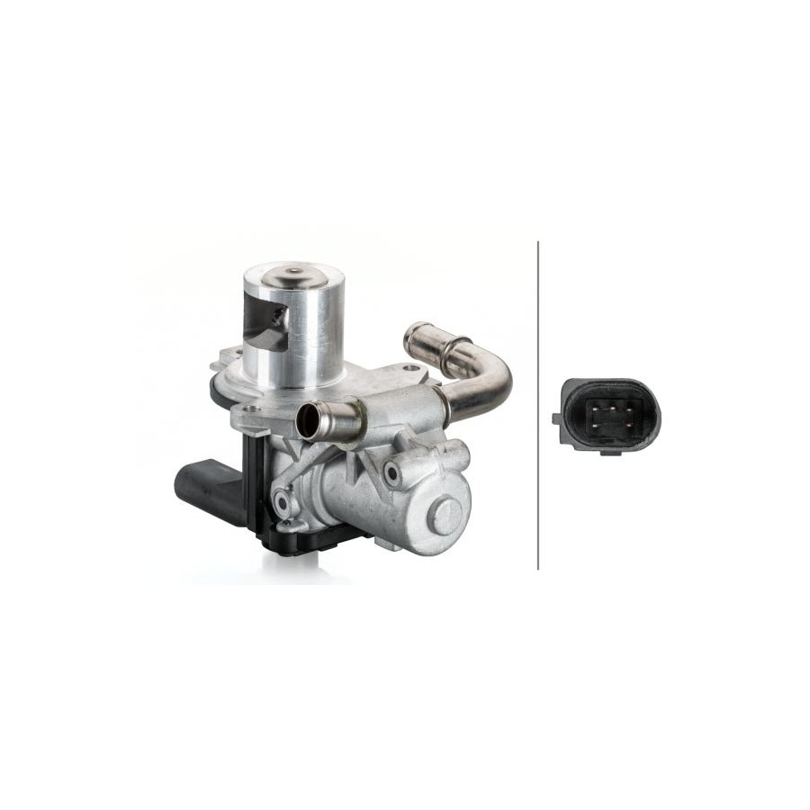 HELLA  6Nu 014 864-081 Vanne Egr - &Eacute;lectrique - 5P&ocirc;le - Sans Joint D'&Eacute;tanch&eacute;ite