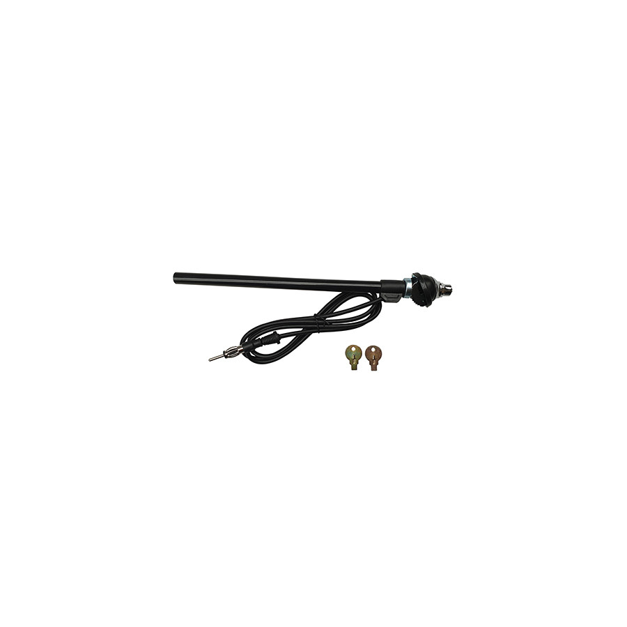 Antenne Inzink chromée avec raccordement à vis