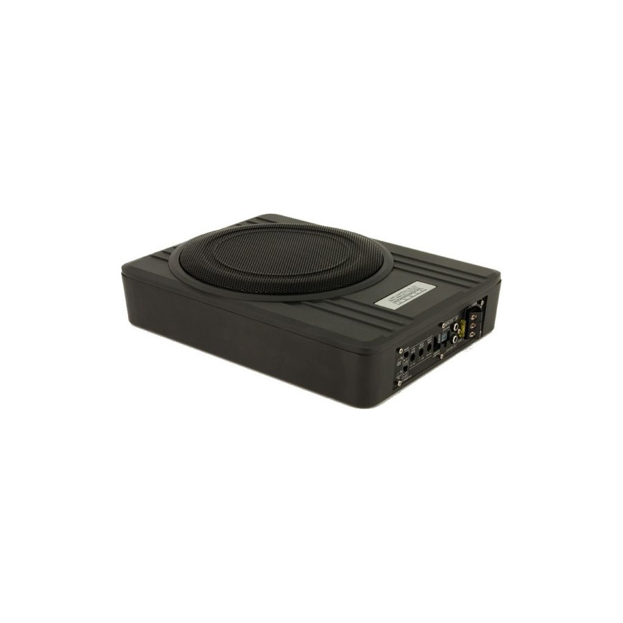 SSDN Caisson de subwoofer 10 pouces 'Under-Seat' actif à plat - 600 Watts réels