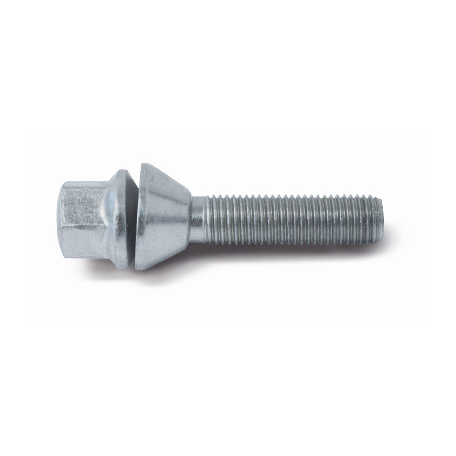 H&R Boulon de roue conique avec anneau mobile M12x1.50 - Longueur 31mm (ex Renault, Saab)