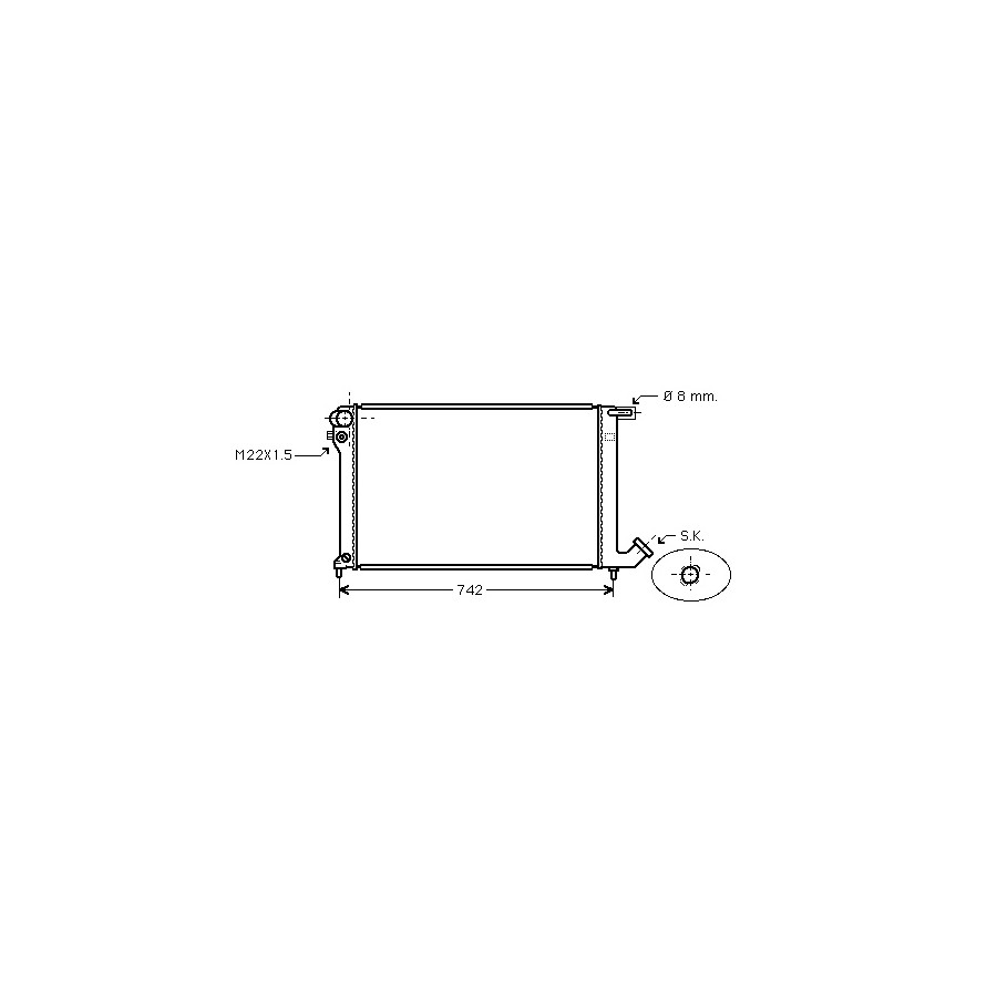 INTERNATIONAL RADIATORS PLUS Radiateur refroidissement du moteur *** IR PLUS *** 09002137 