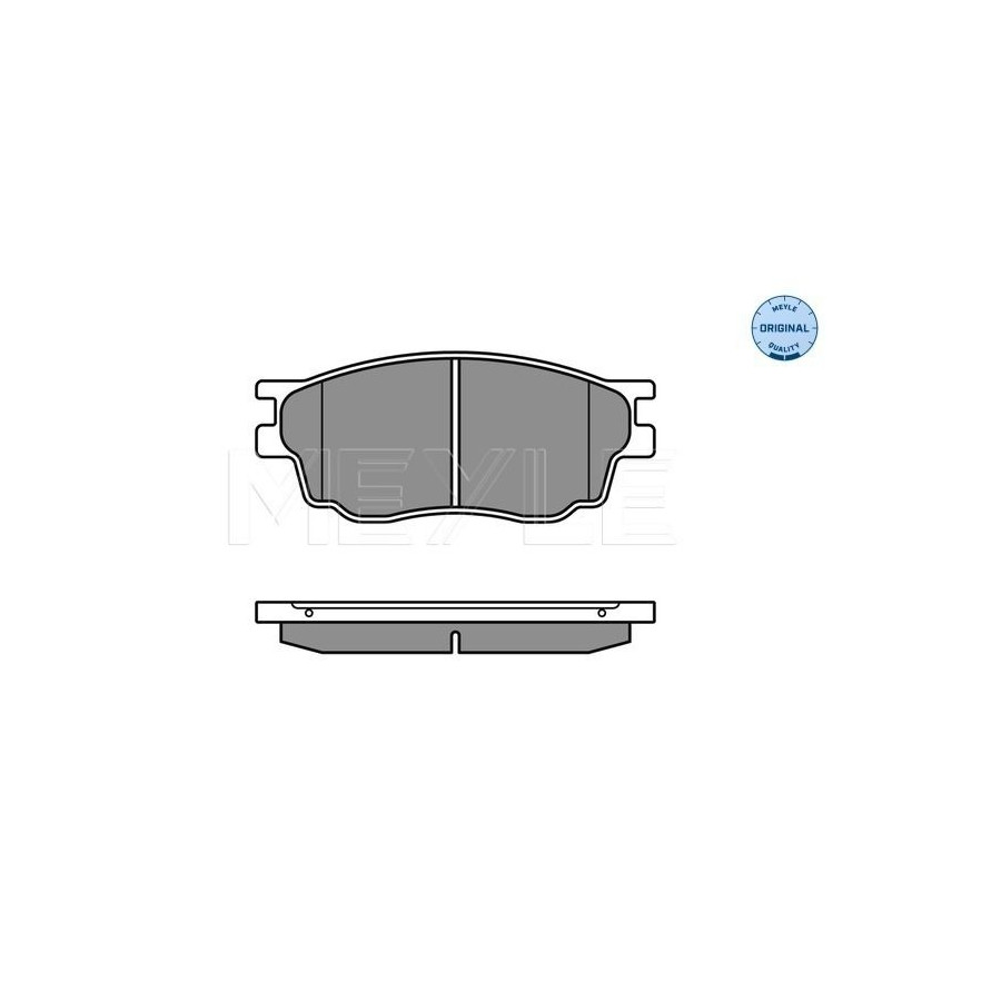 MEYLE 025 242 4616/W Plaquettes de frein avant pour Mazda 6 - Image 5