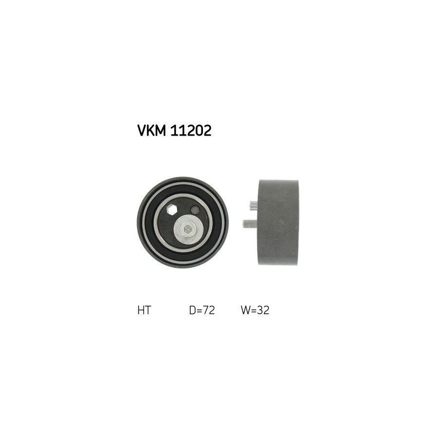 Skf Poulie-Tendeur, Courroie Cranté Vkm 11202 Vkm11202 Audi;Skoda;Volkswagen