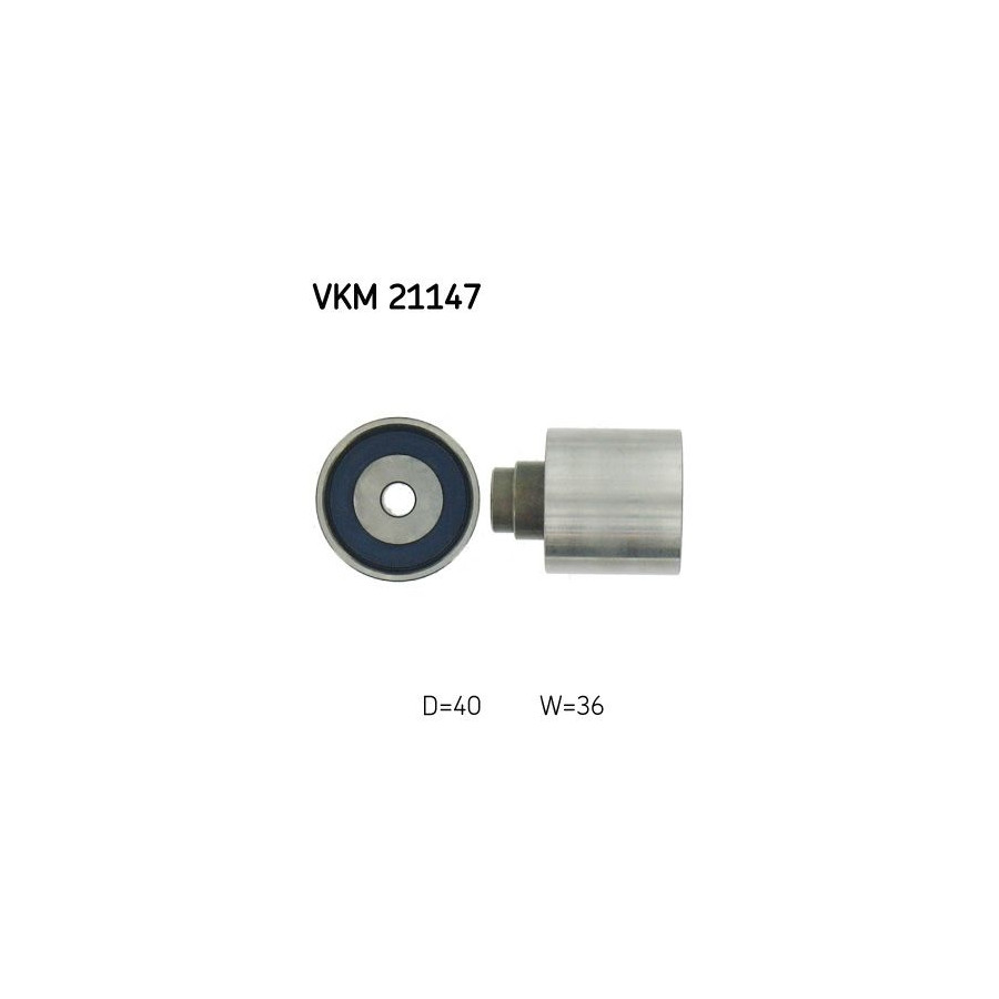 SKF Poulie renvoi/transmission courroie de distribution VKM 21147 