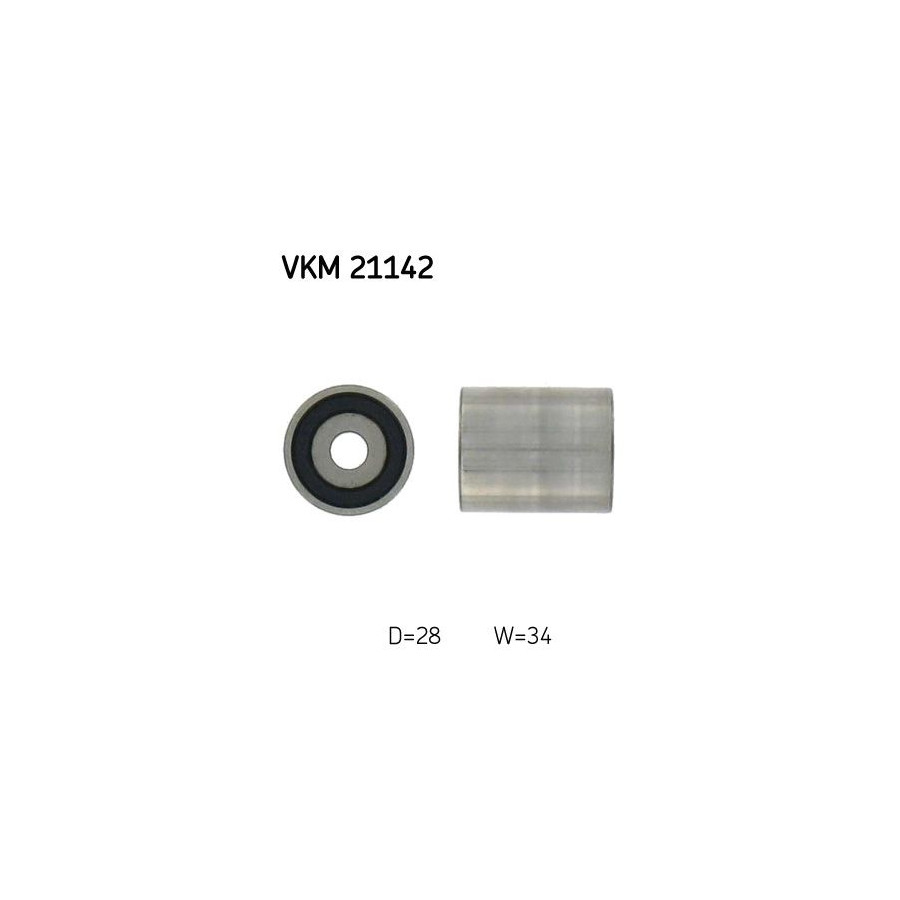 Skf Poulie Renvoi/Transmission, Courroie De Distribution Vkm 21142 Vkm21142 Audi;Ford;Seat;Skoda;Volkswagen