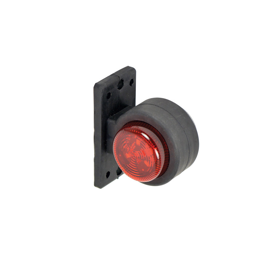 Marqueur latéral droit rouge / blanc 72mm