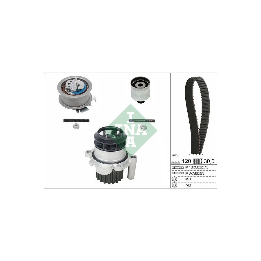 Schaeffler Ina Kit Distribution Avec Pompe À Eau 530 0201 30 - Image 5