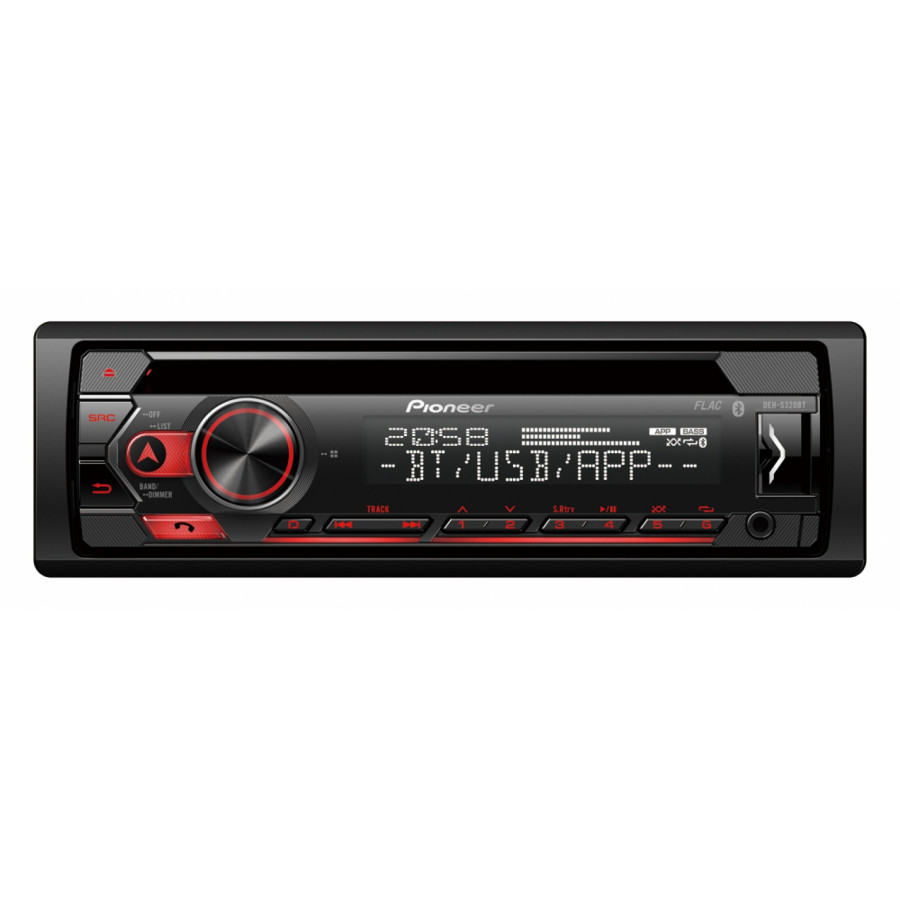 Autoradio Pioneer DEH-S320BT 1-DIN USB/Aux/Bluetooth